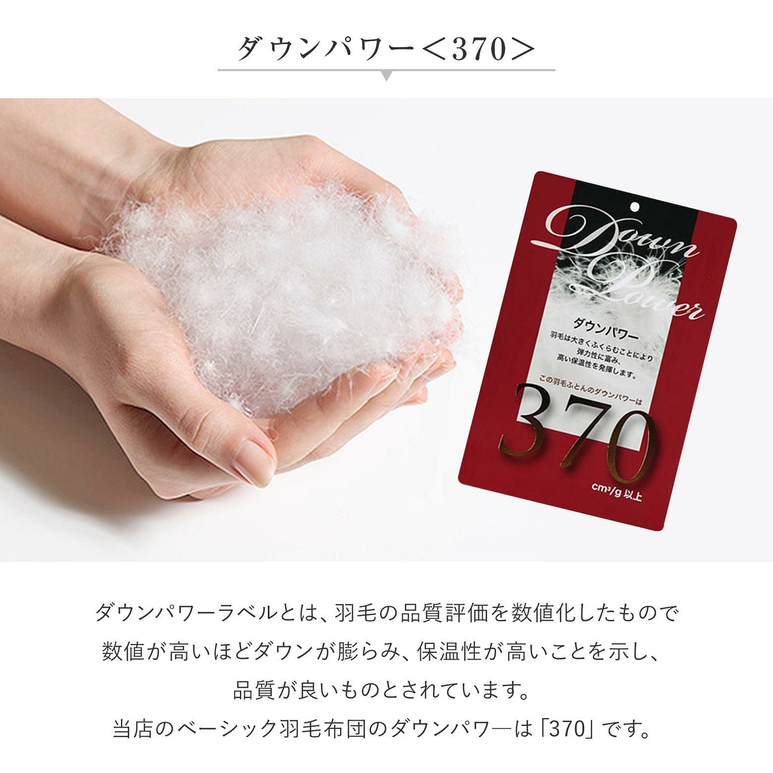 日本製　イングランド産ダウン93% 羽毛布団　シングル　150×210 p シングルサイズ】ベーシック羽毛布団(イングランドホワイトダウン93