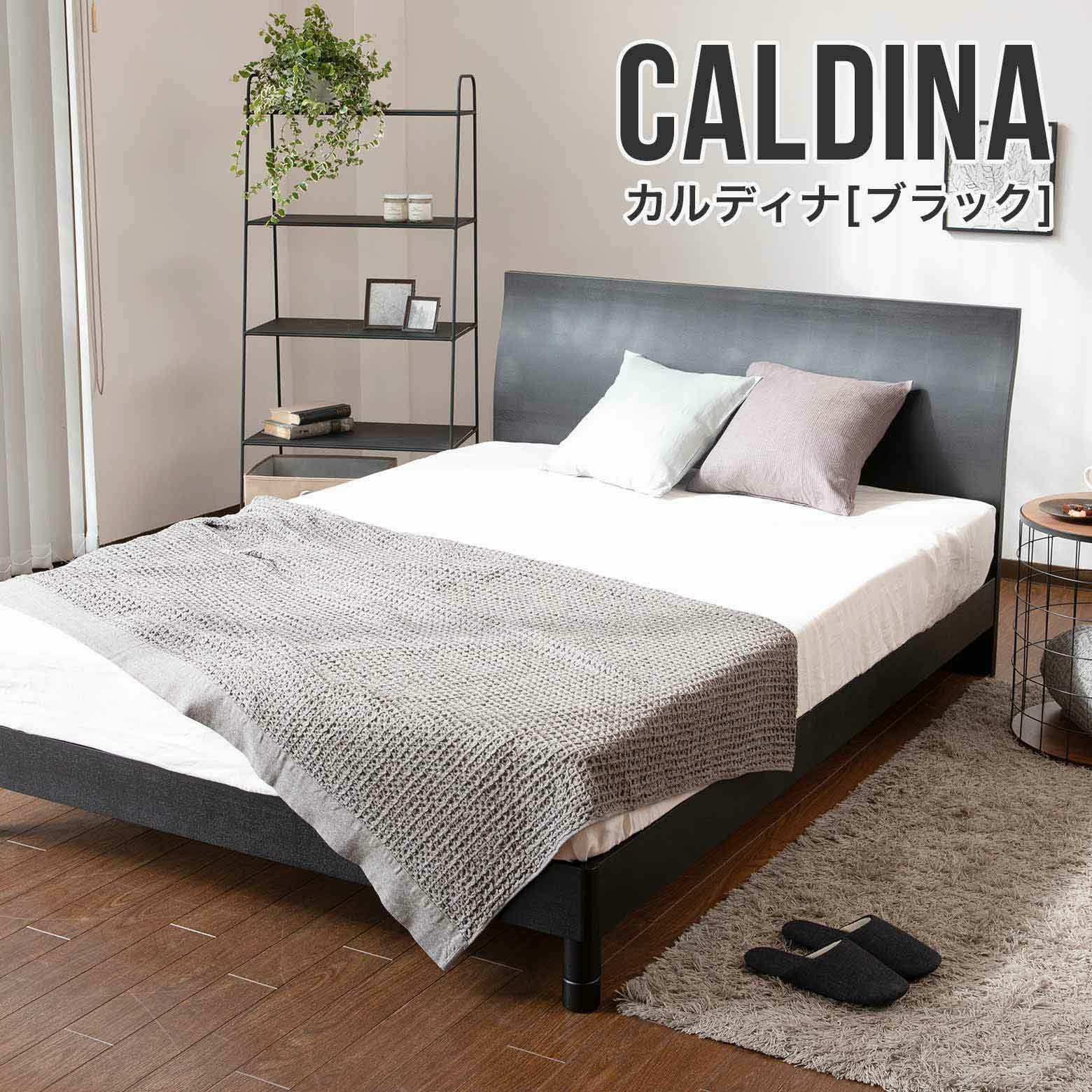 クイーン】カルディナ ブラック【マットレス別売り】【組立設置付