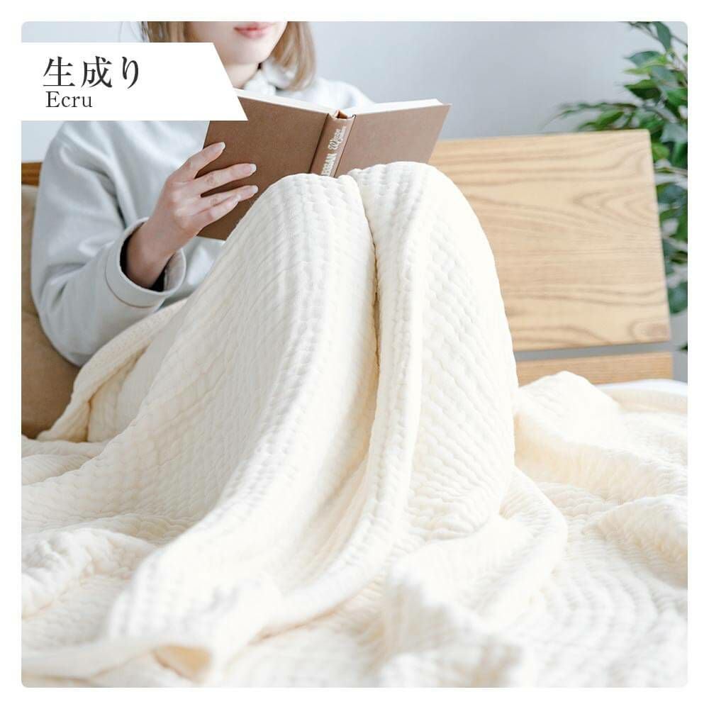 シングル】きなりの8重ガーゼケット UF(ウフ） (130×180cm) | 日本最大