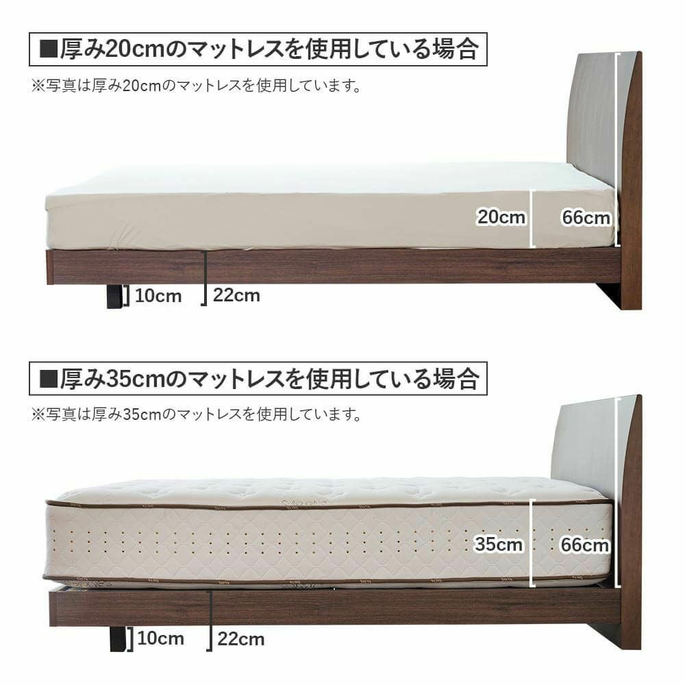 シングルベッド シングル】センシスト921 ステーションタイプ床面高22cm【マットレス